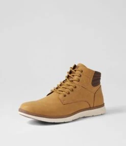 Iowa Camel Lace Up Boots -Lynx Shoes Shop C810024N58SM 3