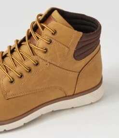 Iowa Camel Lace Up Boots -Lynx Shoes Shop C810024N58SM 6