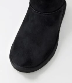 Neutron Black Fabric Slippers -Lynx Shoes Shop C810031BLAFA 5