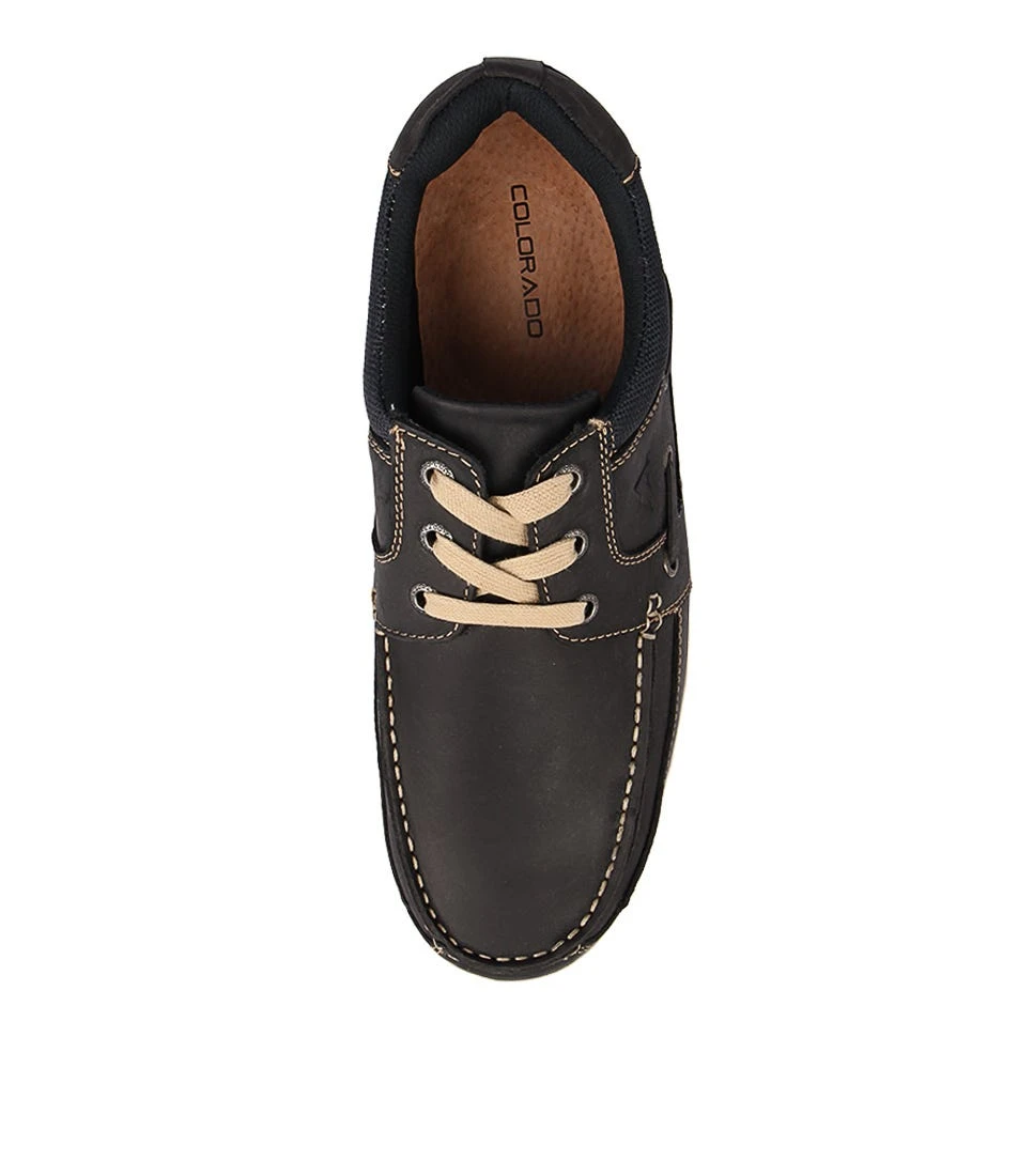 Spinnaker Navy Leather 7 Spinnaker Navy Leather - Image 5