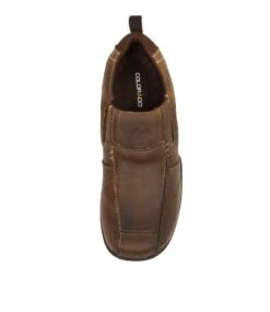Tully Brown Crazyhorse Leather 11 Tully Brown Crazyhorse Leather -Lynx Shoes Shop CF10052BROQB 6