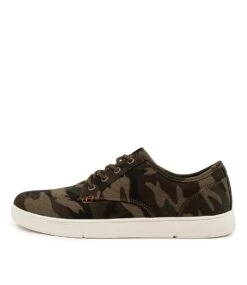 Albatross Camo Canvas Sneakers