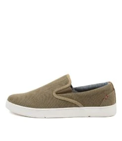Aerial Taupe Canvas Sneakers