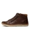 Tivoli Brown Leather Ankle Boots