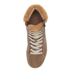 Mathis Lt Taupe Leather Ankle Boots -Lynx Shoes Shop CF10298NJLLE 6