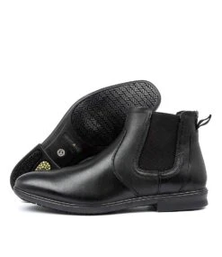 Porter Black Leather 10 Porter Black Leather -Lynx Shoes Shop CF10447BLALE 5