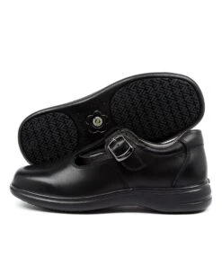 Gabi Jnr E Black Leather 9 Gabi Jnr E Black Leather -Lynx Shoes Shop CF10622BLALE 5