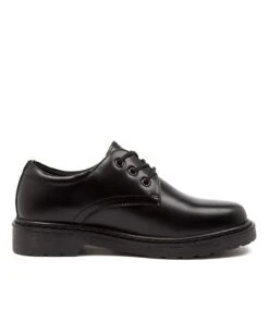 Fiona Black Leather 10 Fiona Black Leather -Lynx Shoes Shop CF10663BLALE 5