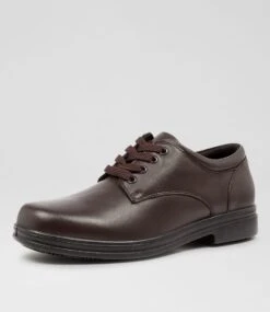Solar Snr Brown Leather -Lynx Shoes Shop CF10671BROLE 3