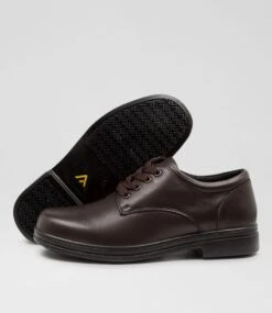 Solar Snr Brown Leather -Lynx Shoes Shop CF10671BROLE 4