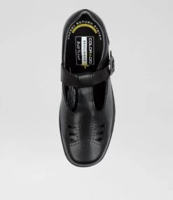 Spire Snr Black Leather -Lynx Shoes Shop CF10672BLALE 6 2