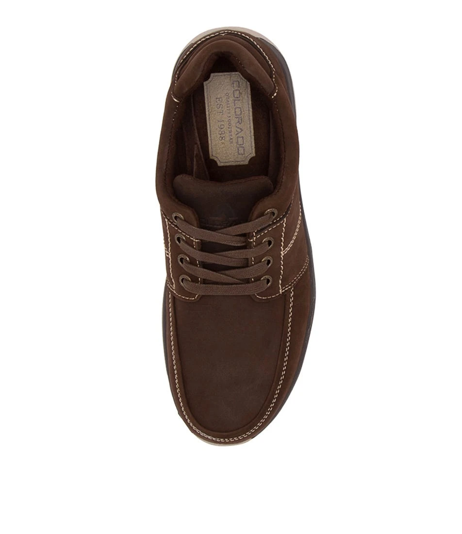 Dime Brown Leather Lace Up Flats 7 Dime Brown Leather Lace Up Flats - Image 5