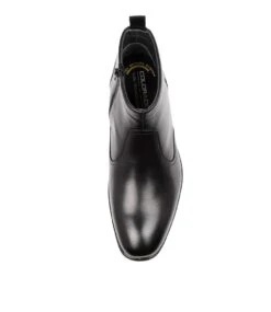 Parkin Black Leather 11 Parkin Black Leather -Lynx Shoes Shop CF10710BLALE 6