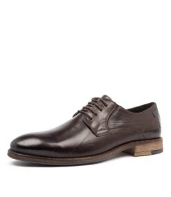 Castle Brown Leather 8 Castle Brown Leather -Lynx Shoes Shop CF10738BROLE 2