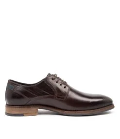 Castle Brown Leather 10 Castle Brown Leather -Lynx Shoes Shop CF10738BROLE 5