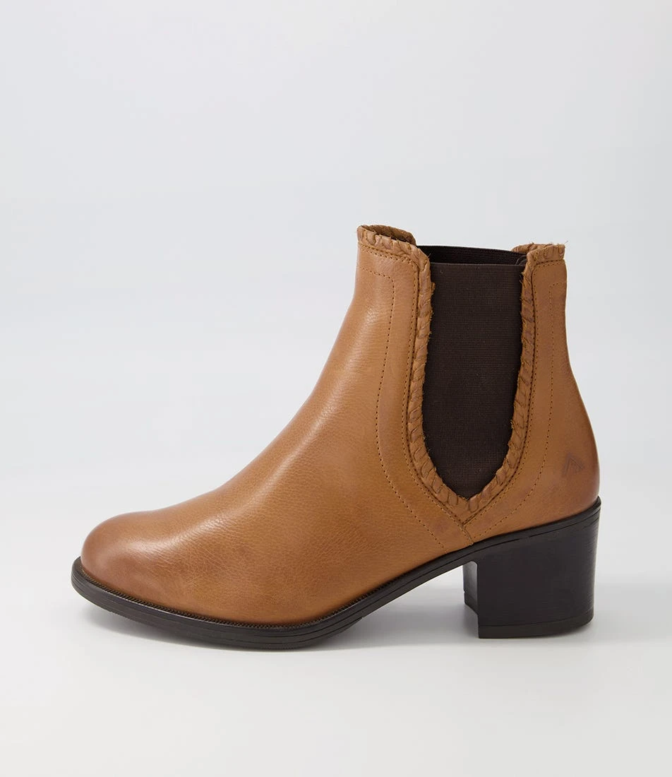 Cornal New Tan Leather Chelsea Boots 3 Cornal New Tan Leather Chelsea Boots