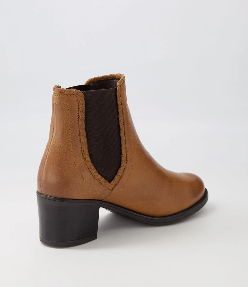 Cornal New Tan Leather Chelsea Boots 5 Cornal New Tan Leather Chelsea Boots - Image 3