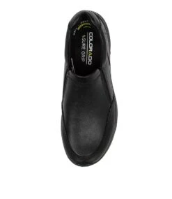 Steel Black Leather 9 Steel Black Leather -Lynx Shoes Shop CF10754BLALE 6