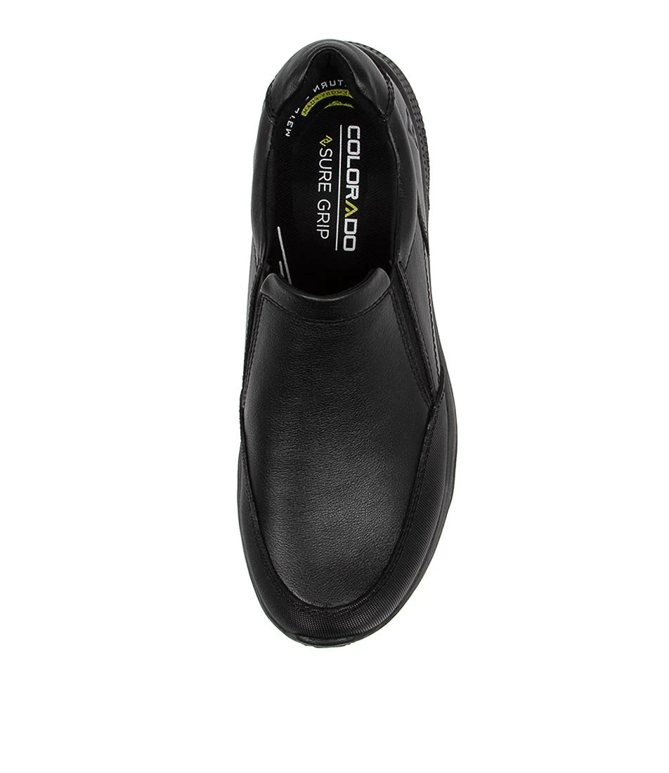 Steel Black Leather 6 Steel Black Leather - Image 4