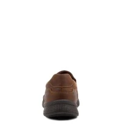 Steel Dark Brown Leather Slip Ons -Lynx Shoes Shop CF10754E25QB 3