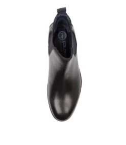 Stellars Black Leather -Lynx Shoes Shop CF10757BLALE 6