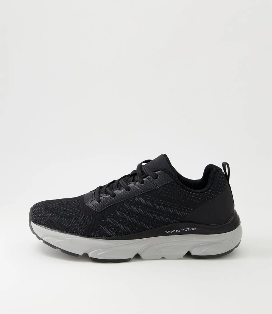 Viper Black Grey Knit Sneakers 3 Viper Black Grey Knit Sneakers