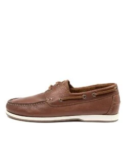 Found Cognac Leather