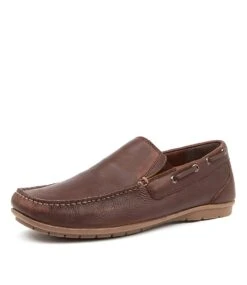 Jonte Dk Brown Leather -Lynx Shoes Shop CF10825EFJLE 2
