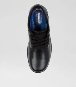 Solar Snr B Black Leather -Lynx Shoes Shop CF10829BLALE 6