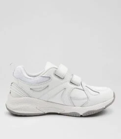 Tempo Vel Jnr Adj White