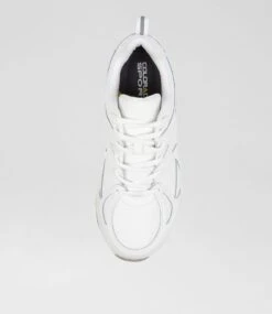 Tempo Snr White Leather 11 Tempo Snr White Leather -Lynx Shoes Shop CF10833WHILE 6