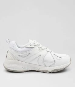 Tempo Jnr Lace White 9 Tempo Jnr Lace White -Lynx Shoes Shop CF10834WHILE 4