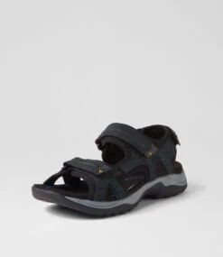 Javelin Navy Nubuck Sandals 8 Javelin Navy Nubuck Sandals -Lynx Shoes Shop CF10915DBYAG 3
