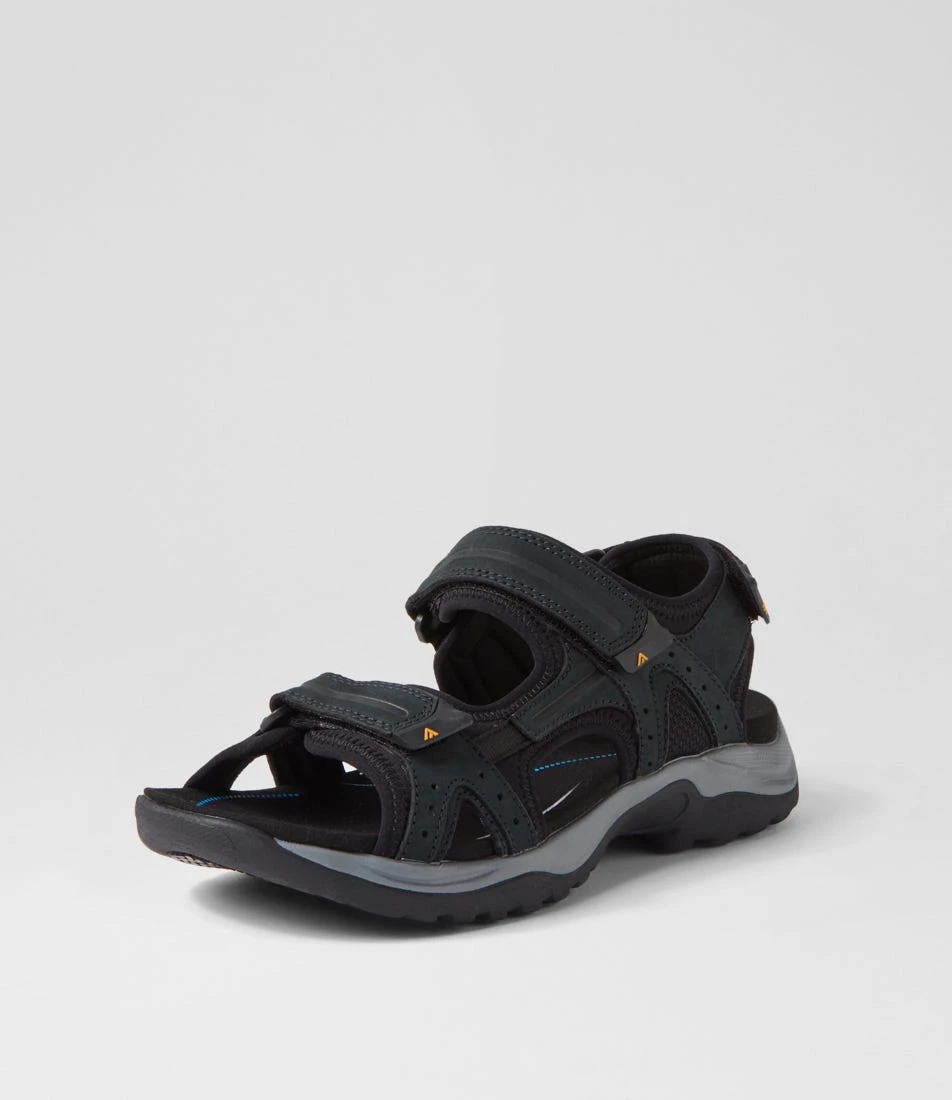 Javelin Navy Nubuck Sandals 4 Javelin Navy Nubuck Sandals - Image 2