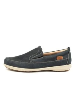 Affleck Navy Nubuck