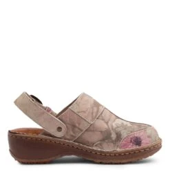 Niliya Floral Suede Flat Shoes -Lynx Shoes Shop CF11088P19SU 5