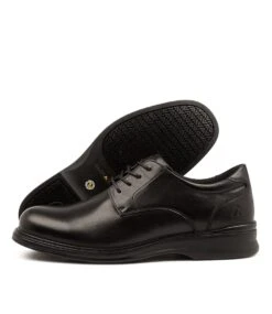 Convex Black Leather 10 Convex Black Leather -Lynx Shoes Shop CF11160BLALE 5