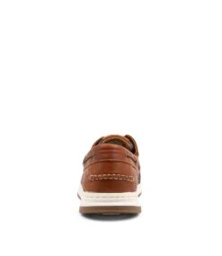 Gull Tan Leather Boat Shoes 9 Gull Tan Leather Boat Shoes -Lynx Shoes Shop CF11330TAN5Y 3