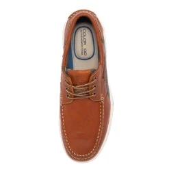 Gull Tan Leather Boat Shoes 11 Gull Tan Leather Boat Shoes -Lynx Shoes Shop CF11330TAN5Y 6