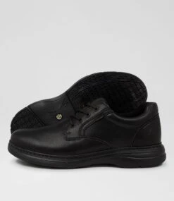 Dart Snr E Black Leather -Lynx Shoes Shop CF11336BLALE 4