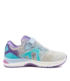 Chase Jnr Lt Grey-purple -Lynx Shoes Shop CF11344G1XAA 5