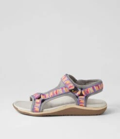 Hassile Sunset Tie Dye Multi Sandals