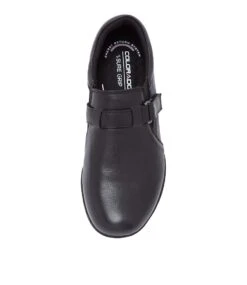 Glossi Black Leather Flat Shoes -Lynx Shoes Shop CF11451B75LE 6