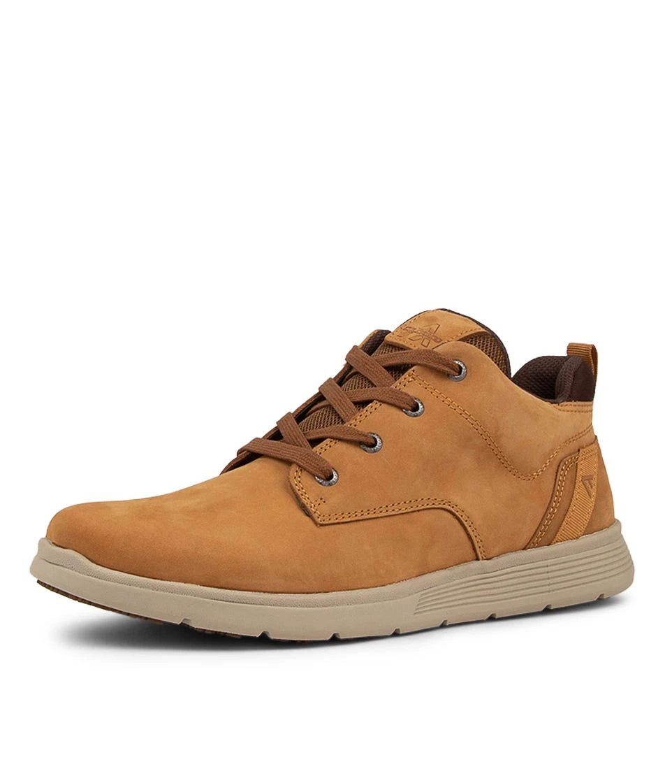 Yrmate Mid Tan Leather Lace-up Sneakers 4 Yrmate Mid Tan Leather Lace-up Sneakers - Image 2