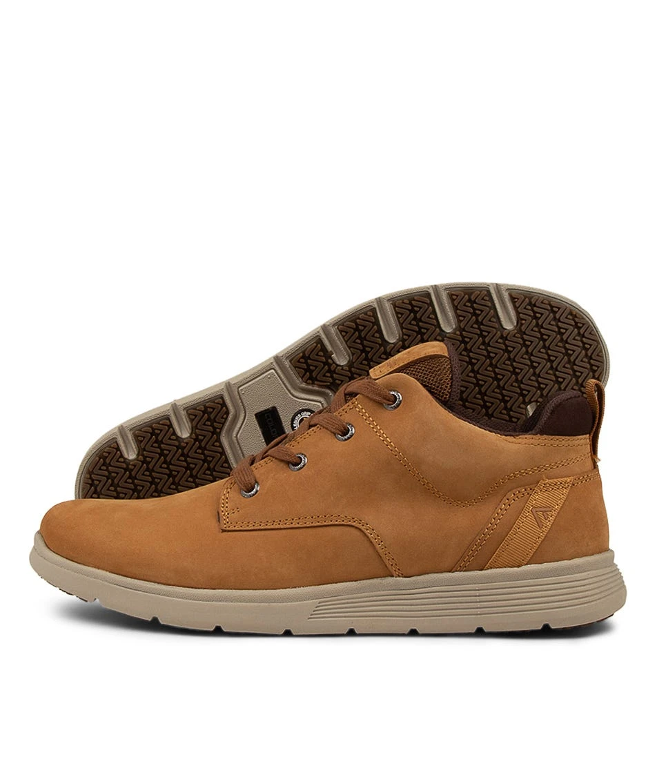 Yrmate Mid Tan Leather Lace-up Sneakers 6 Yrmate Mid Tan Leather Lace-up Sneakers - Image 4