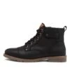 Bronx Black Leather Lace Up Boots -Lynx Shoes Shop CF11511BLAQB 4