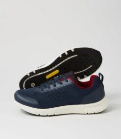 Sapa Navy White Mesh Sneakers -Lynx Shoes Shop CF11515DEDAA 6