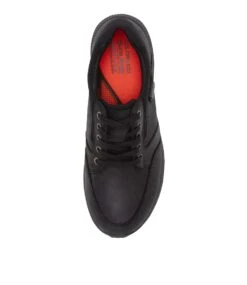 Struth Black Black Leather Sneakers -Lynx Shoes Shop CF11517BLAQB 6