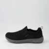 Saka Black Grey Mesh Sneakers -Lynx Shoes Shop CF11518BASAA 2