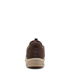 Saka Brown Fabric Sneakers -Lynx Shoes Shop CF11518BROAA 3